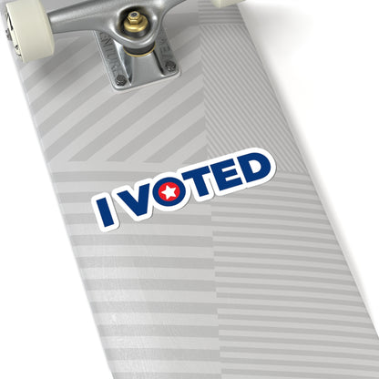 I VOTED Kiss-Cut Stickers
