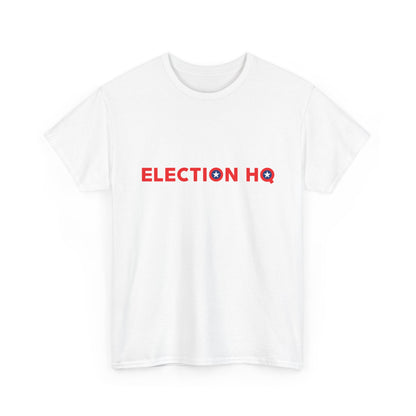 Election HQ Unisex Heavy Cotton Tee (Red Primary)
