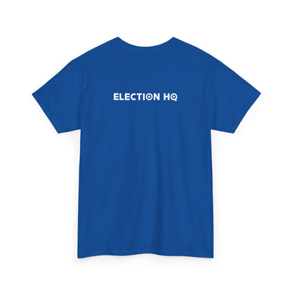 "I Voted" Permanent Sticker Tee Unisex (Blue Variation)