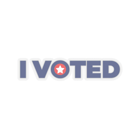 I VOTED Kiss-Cut Stickers