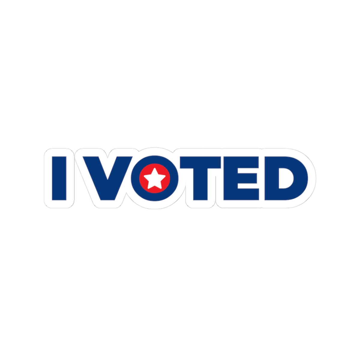 I VOTED Kiss-Cut Stickers
