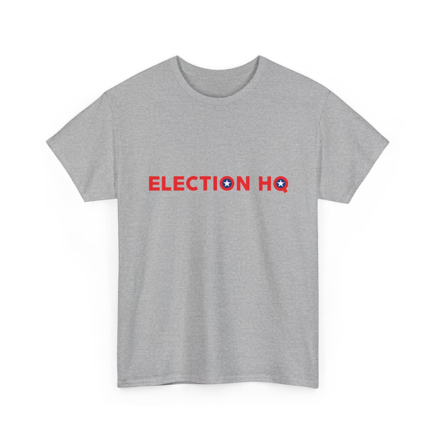 Election HQ Unisex Heavy Cotton Tee (Red Primary)