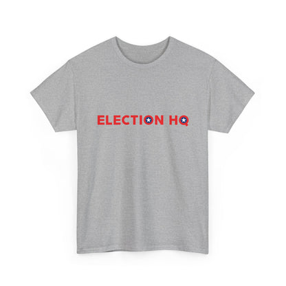 Election HQ Unisex Heavy Cotton Tee (Red Primary)