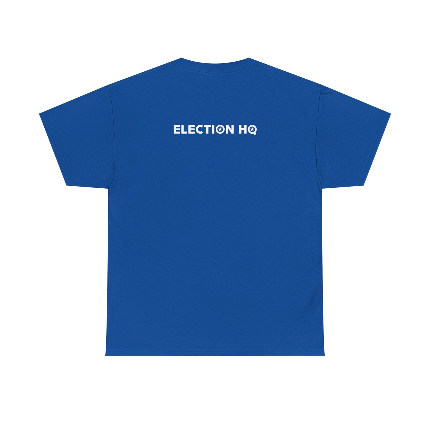 "I Voted" Permanent Sticker Tee Unisex (Blue Variation)