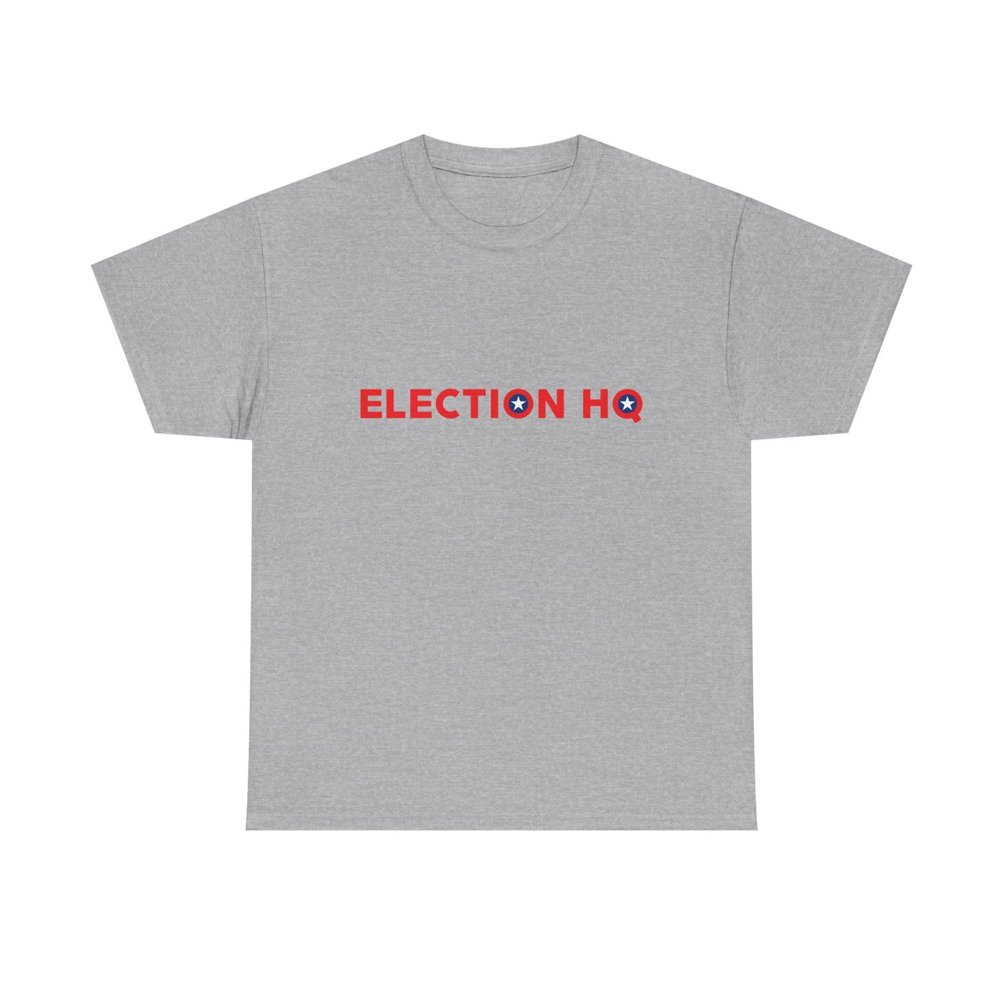 Election HQ Unisex Heavy Cotton Tee (Red Primary)